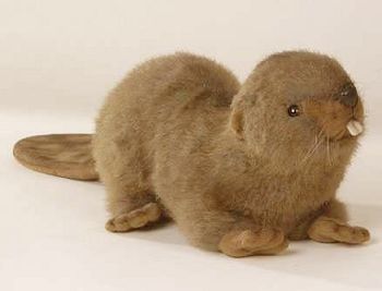 Hansa Stuffed Plush Beaver