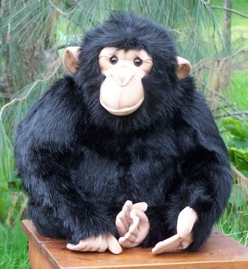 Hansa Stuffed Plush Chimpanzee