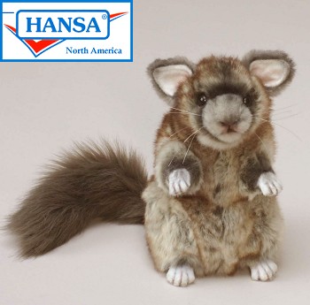 Hansa Stuffed Plush Chinchilla