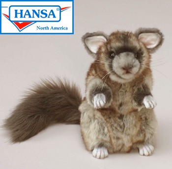 Hansa Stuffed Plush Chinchilla