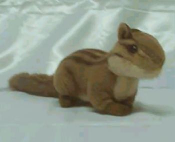Hansa Standing Plush Chipmunk