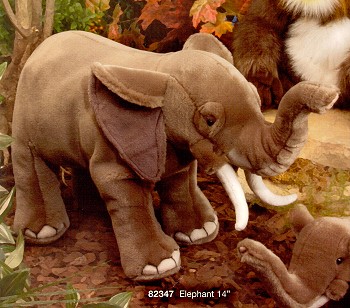 Earl Stuffed Plush Baby Elephant