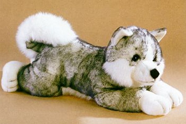 Aurora "Super Mush" Stuffed Plush Husky