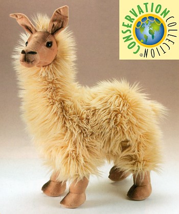 Wildlife Artists Stuffed Plush Llama
