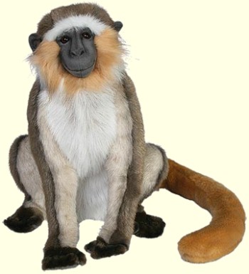 Hansa Stuffed Plush Green Vervet Monkey