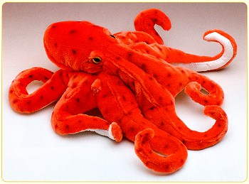 Wlidlife Artists Stuffed Plush Octopus