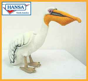 Hansa Stuffed Plush Pelican
