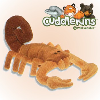 Wild Republic Cuddlekins Stuffed Plush Scorpion