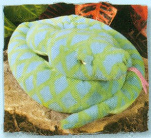 Wild Republic Stuffed Honduran Palm Viper