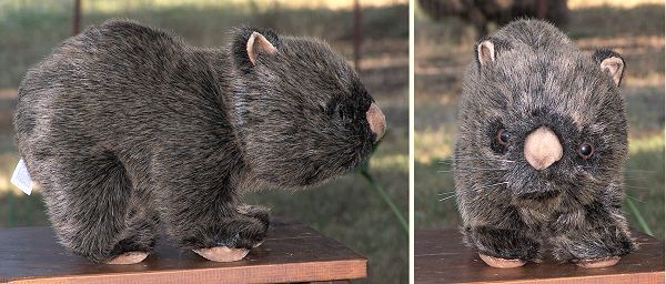 Stuffed Plush Hansa Wombat